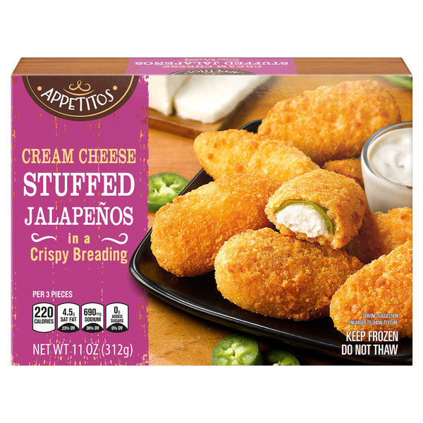 Appetitos Cream Cheese Stuffed Jalapenos