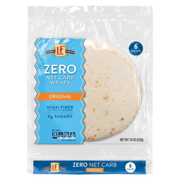 L'oven Fresh Original Zero Net Carbs Wraps