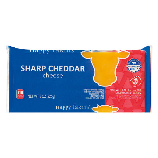 Happy Farms Sharp Cheddar Cheese Block