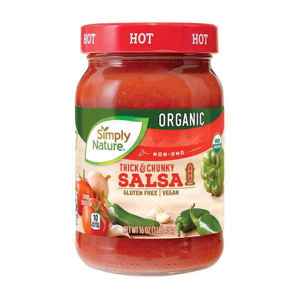 Simply Nature Organic Salsa, Hot