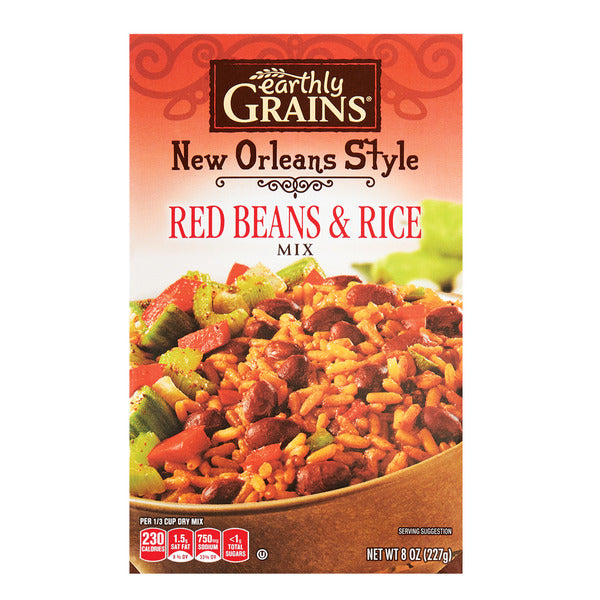 Earthly Grains New Orleans Style Red Beans and Rice Mix