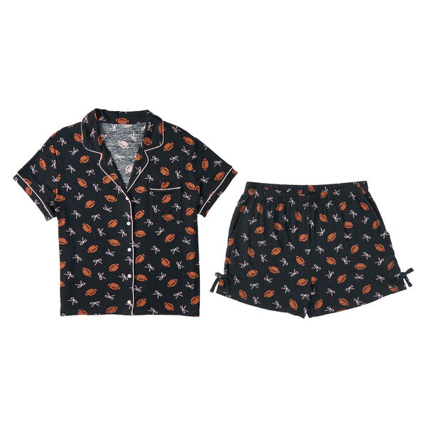 Serra Black Gameday Pajamas - XL