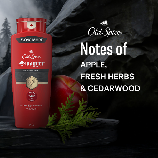 Old Spice Swagger Cedarwood Body Wash 24 fl oz