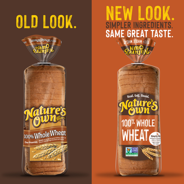 Nature's Own 100% Honey Wheat Bread