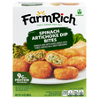 Branded FarmRich Spinach Artichoke Dip Bites