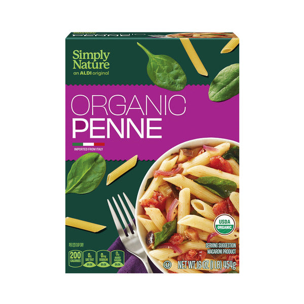 Simply Nature Organic Short Cut Pasta, Organic Penne