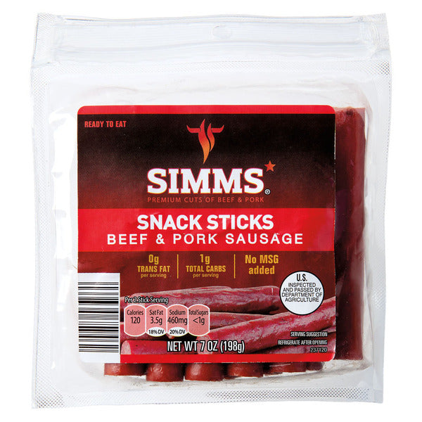 Simms Original Meat Snack Sticks