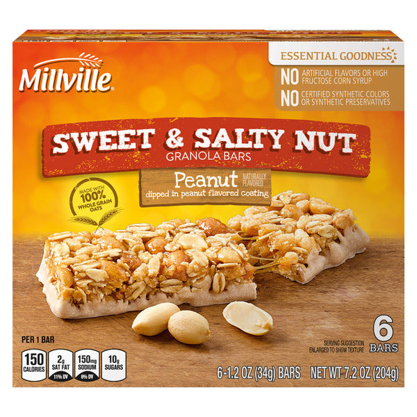 Millville Peanut Sweet and Salty Bar