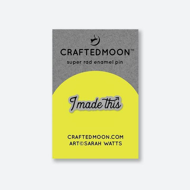 Enamel Pin I Made This Pin by CraftedMoon