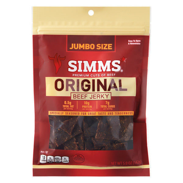 Simms Original Premium Cut Beef Jerky
