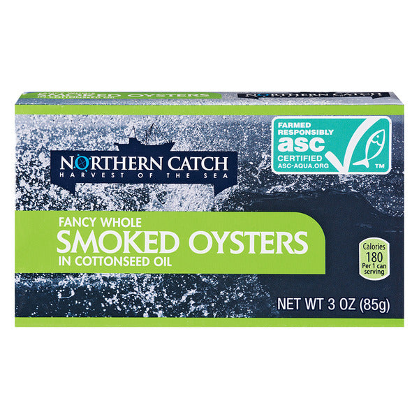 Northern Catch Smoked Oysters in Cottonseed Oil