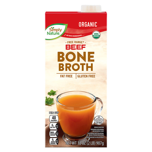 Simply Nature Organic Beef Bone Broth