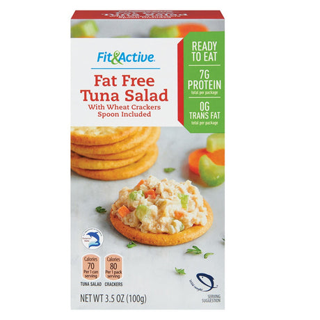 Fit & Active Fat Free Tuna Salad with Wheat Crackers