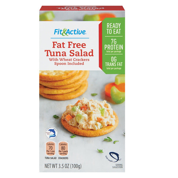 Fit & Active Fat Free Tuna Salad with Wheat Crackers