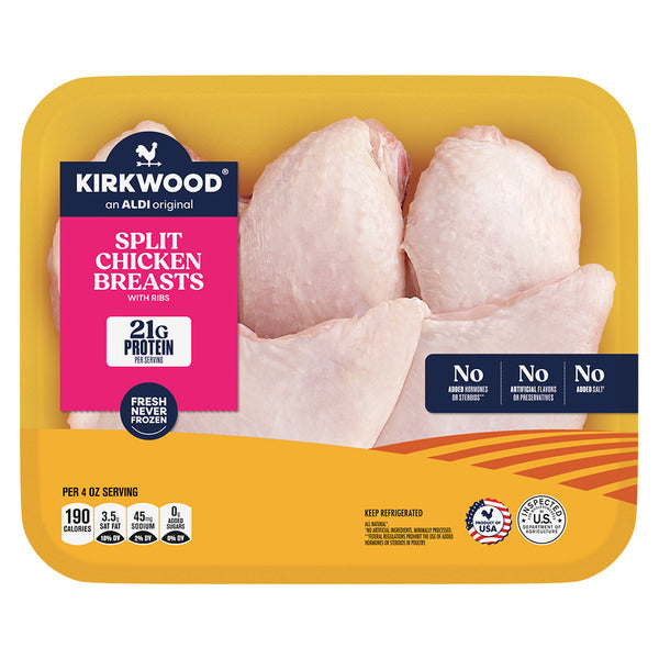 Kirkwood Split Chicken Breasts, per lb