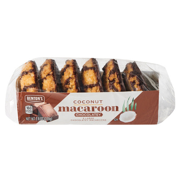Benton's Chocolatey Coconut Macaroons - 6 Count