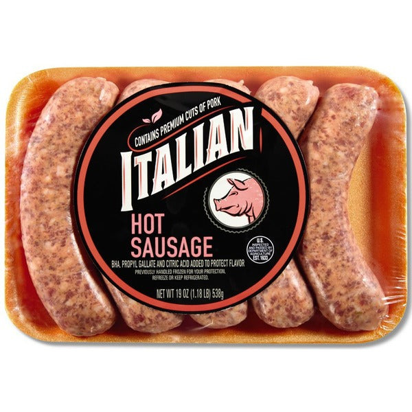 USDA Hot Italian Sausage Links