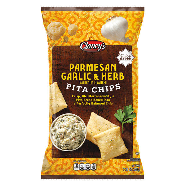 Clancy's Parmesan Garlic & Herb Pita Chips