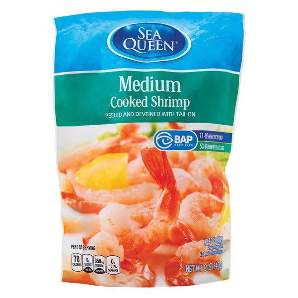 Sea Queen Frz Medium Cooked Shrimp