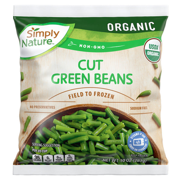 Simply Nature Organic Cut Green Beans