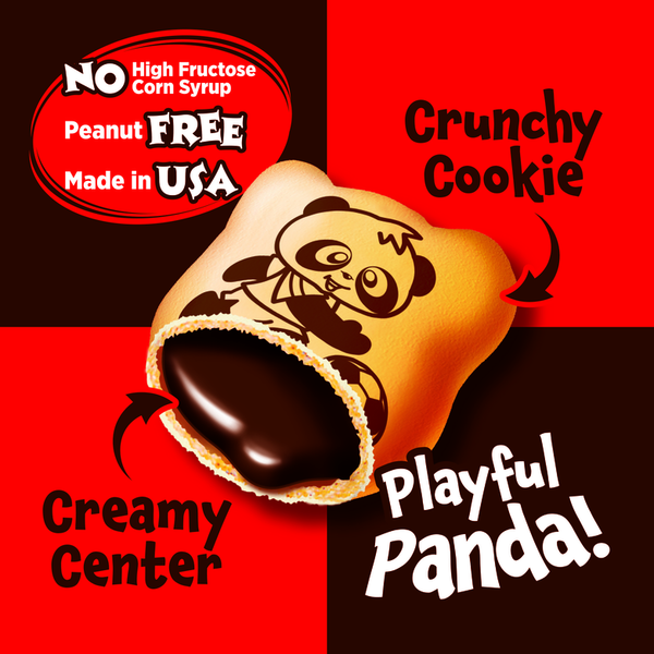 Meiji Hello Panda Chocolate Cookies - 8 Bags