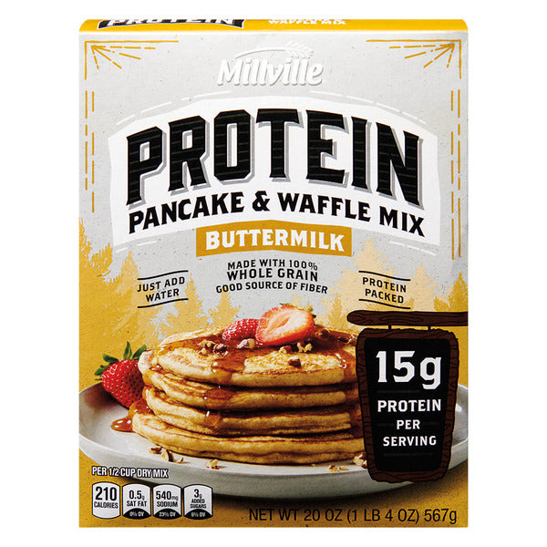 Millville Buttermilk Protein Pancake & Waffle Mix