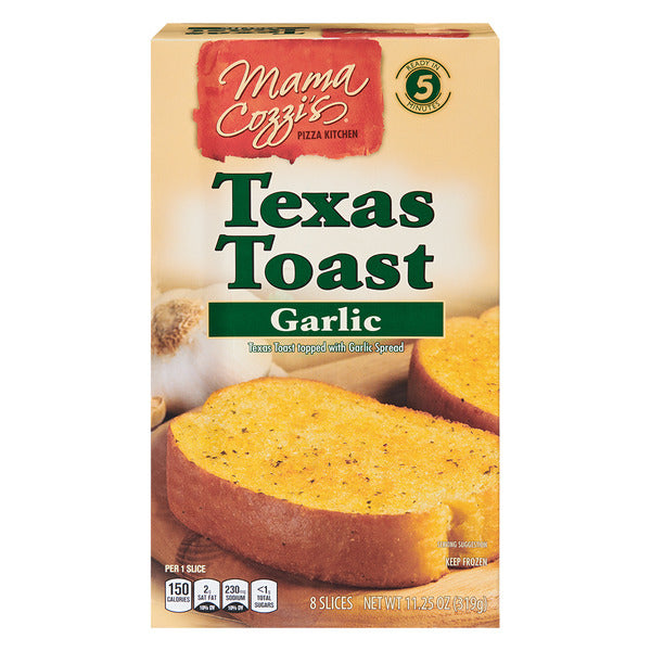 Mama Cozzi's Pizza Kitchen Garlic Texas Toast, 8 count