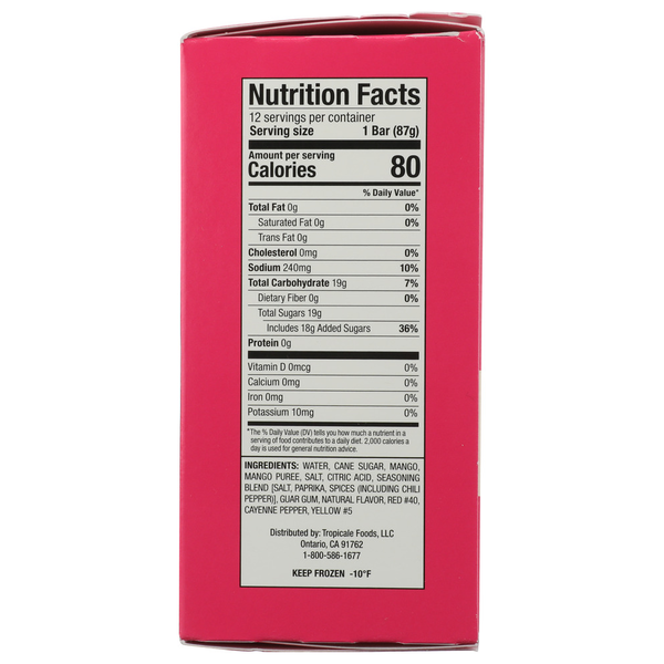 La Michoacana LM Mangonada, 12 count