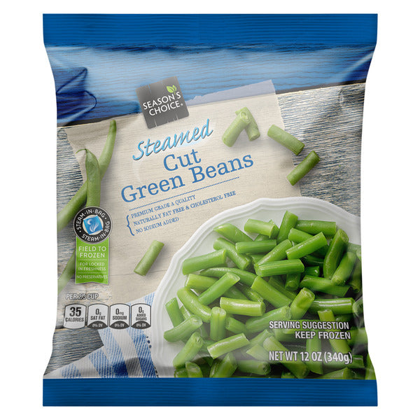 Season's Choice Frozen Steam Cut Green Beans