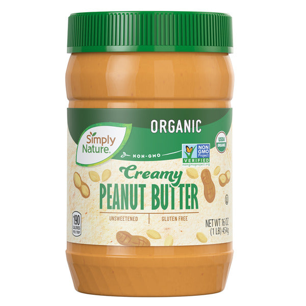 Simply Nature Organic Creamy Peanut Butter