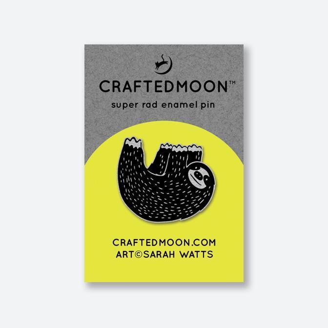 Enamel Pin Mister Sloth by CraftedMoon