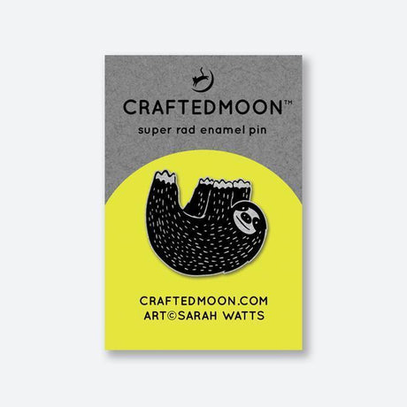 Enamel Pin Mister Sloth by CraftedMoon