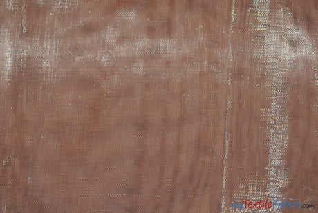 Mirror Organza Polyester Fabric - Sheer, Soft And Smooth, 58/60" Width (Continuous Yards & By Bolt)