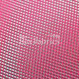 Lattice Mesh Polyester Spandex Mesh Fabric - 4-Way Stretch, Lattice Pattern, 58/60" Width, 6 Colorways (1 Yard)
