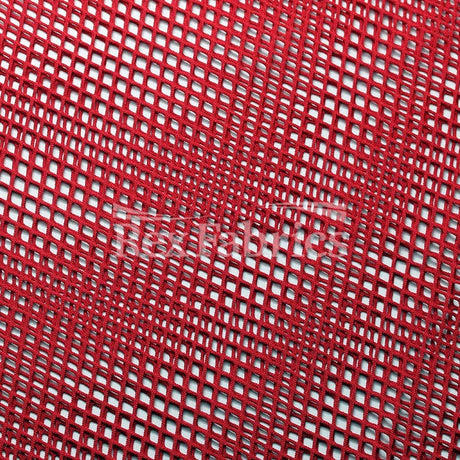 Lattice Mesh Polyester Spandex Mesh Fabric - 4-Way Stretch, Lattice Pattern, 58/60" Width, 6 Colorways (1 Yard)