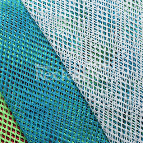 Lattice Mesh Polyester Spandex Mesh Fabric - 4-Way Stretch, Lattice Pattern, 58/60" Width, 6 Colorways (1 Yard)