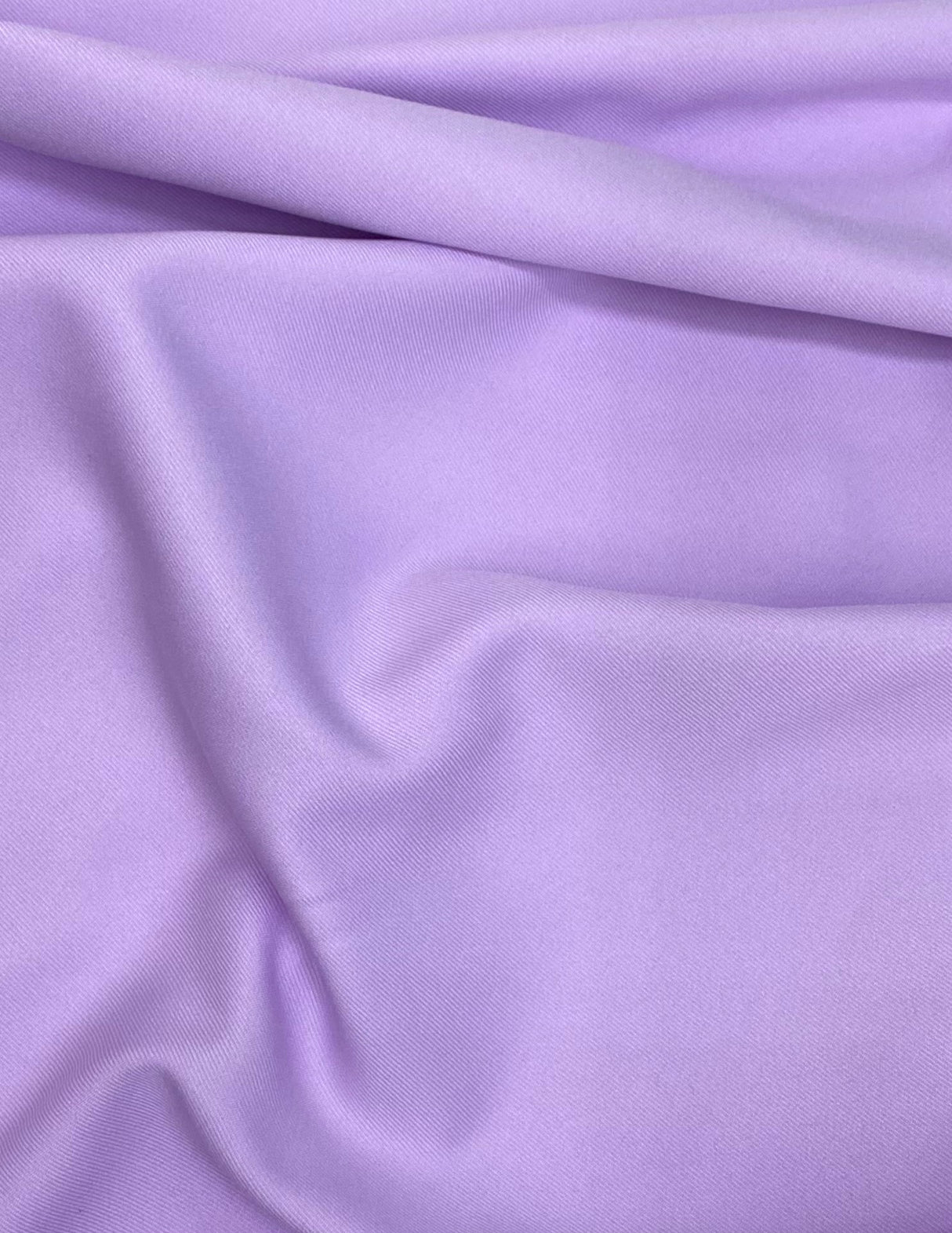 Gabardine Polyester Gabardine Fabric - Lavender, 59/60" Width (1 Yard)