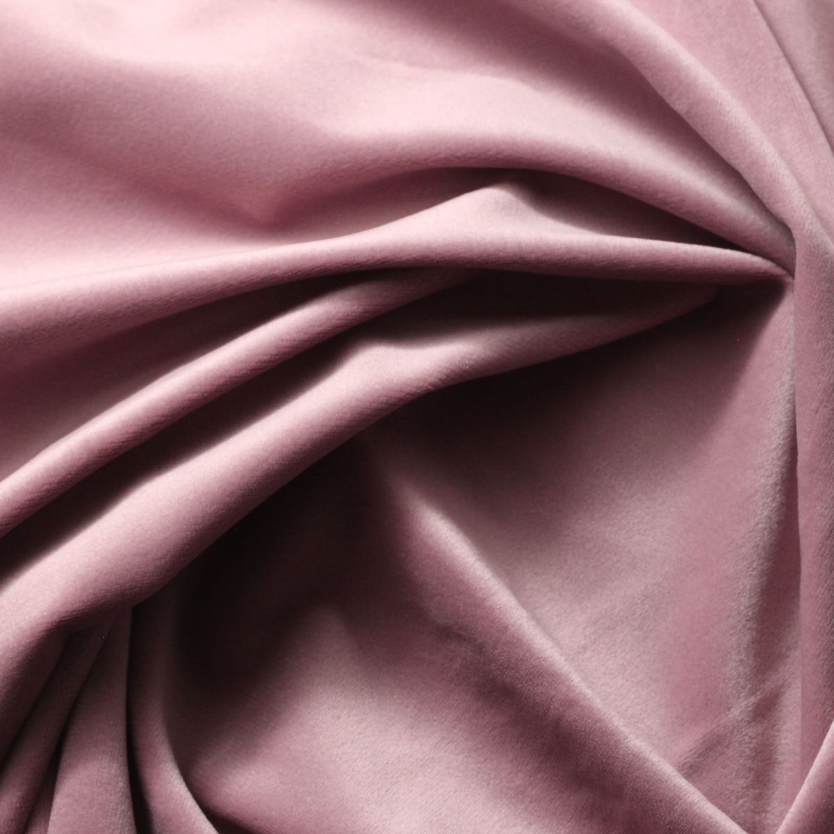 Camden Velvet Polyester Fabric - Solid Color, 60" Width (1 Yard)