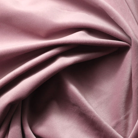 Camden Velvet Polyester Fabric - Solid Color, 60" Width (1 Yard)