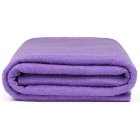 Lavender Felt Acrylic Fabric - Lavender, 72" Width, 1.6Mm Thick