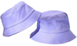Bucket Hats Cotton Fabric - Lavender, 56-58CM Head Size (1 Unit)