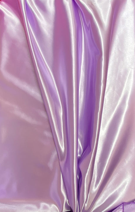 Lavender Bridal Satin Fabric - Lavender, 58"-60" Width (1 Yard)