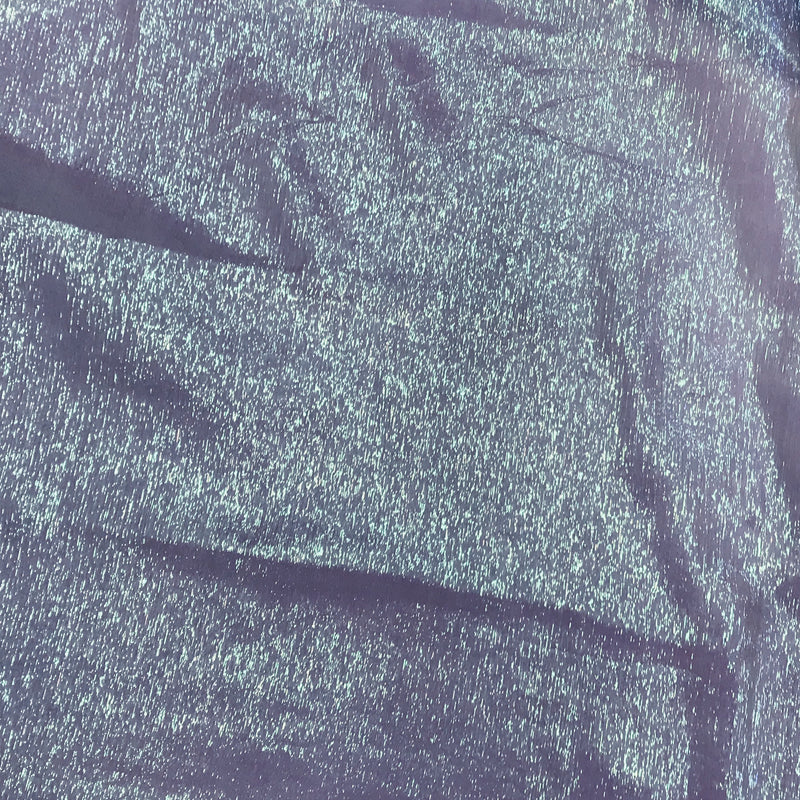 1 Yard Iridescent Lavender Crush Organza Lightweight Sheer Shimmer Fabric for Dresses, Crafts & Event Styling 45'' Wide
