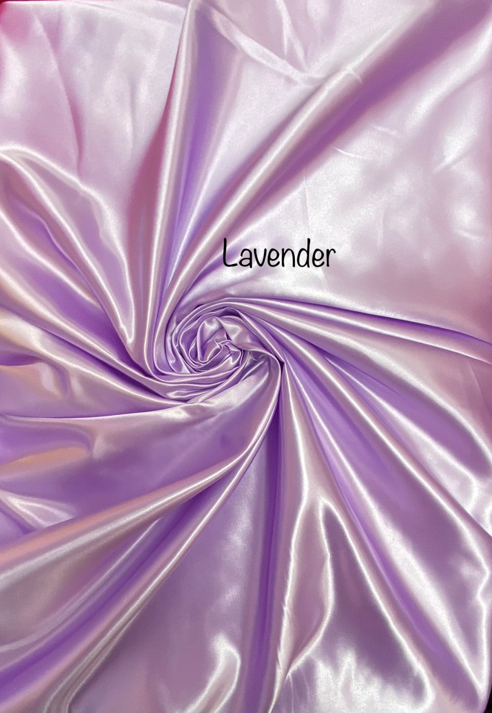 Lavender Bridal Satin Fabric - Lavender, 58"-60" Width (1 Yard)