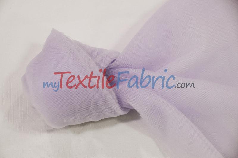 Bridal Tulle Illusion Nylon Tulle Fabric - Sheer Soft Bridal Veil, 108" Width (50 Yard Bolt)