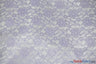 Raschel Lace Polyester Fabric - Floral Sheer Lace, 58/60" Width (1 Yard)