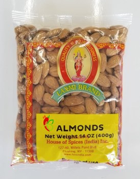Laxmi Almonds 14 Oz