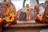 Layered Pumpkin Decor