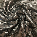 Polyester Spandex Laser Cut Foil Fabric