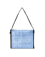 Denim Pattern Non-Woven 6-Pack Lunch Cooler Bag